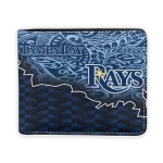 Tampa Bay Rays Wallet - Tribal Fade Fusion Navy Black