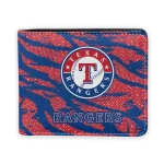 Texas Rangers Wallet - Abstract Stripes Blue