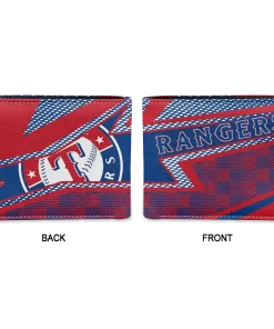 Alternative view of Texas Rangers Wallet - Arrow Mesh Blue