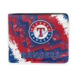 Texas Rangers Wallet - Customized Classic Team Blue White
