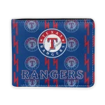 Texas Rangers Wallet - Bolt Rows Blue