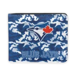 Toronto Blue Jays Wallet - Camouflage Patches Blue White