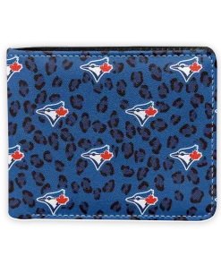 Toronto Blue Jays Wallet - Leopard Texture Blue