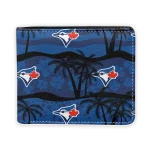 Toronto Blue Jays Wallet - Palm Paradise Blue Black