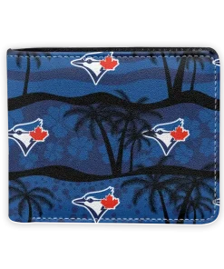 Toronto Blue Jays Wallet - Palm Paradise Blue Black