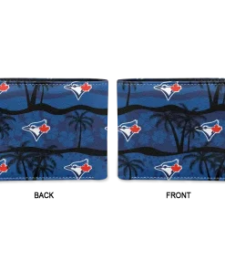 Alternative view of Toronto Blue Jays Wallet - Palm Paradise Blue Black