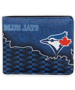 Toronto Blue Jays Wallet - Tribal Fade Fusion Blue Black