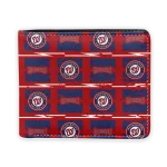 Washington Nationals Wallet - Block Pattern Crocs Red