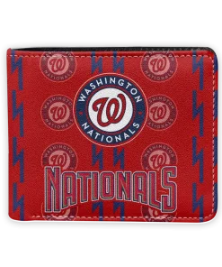 Washington Nationals Wallet - Bolt Rows Red