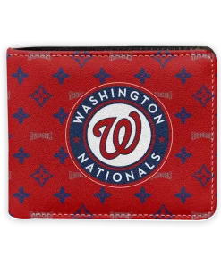 Washington Nationals Wallet - Iconic Monogram Bloom Red