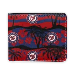 Washington Nationals Wallet - Palm Paradise Red Black